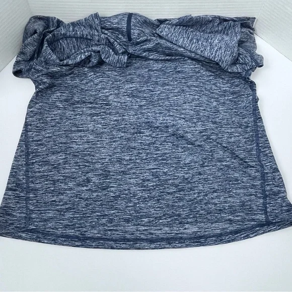 Nike Running Women's Dri-Fit Element 1/4 Zip Heathered Blue Hoodie Size S - Picture 12 of 16